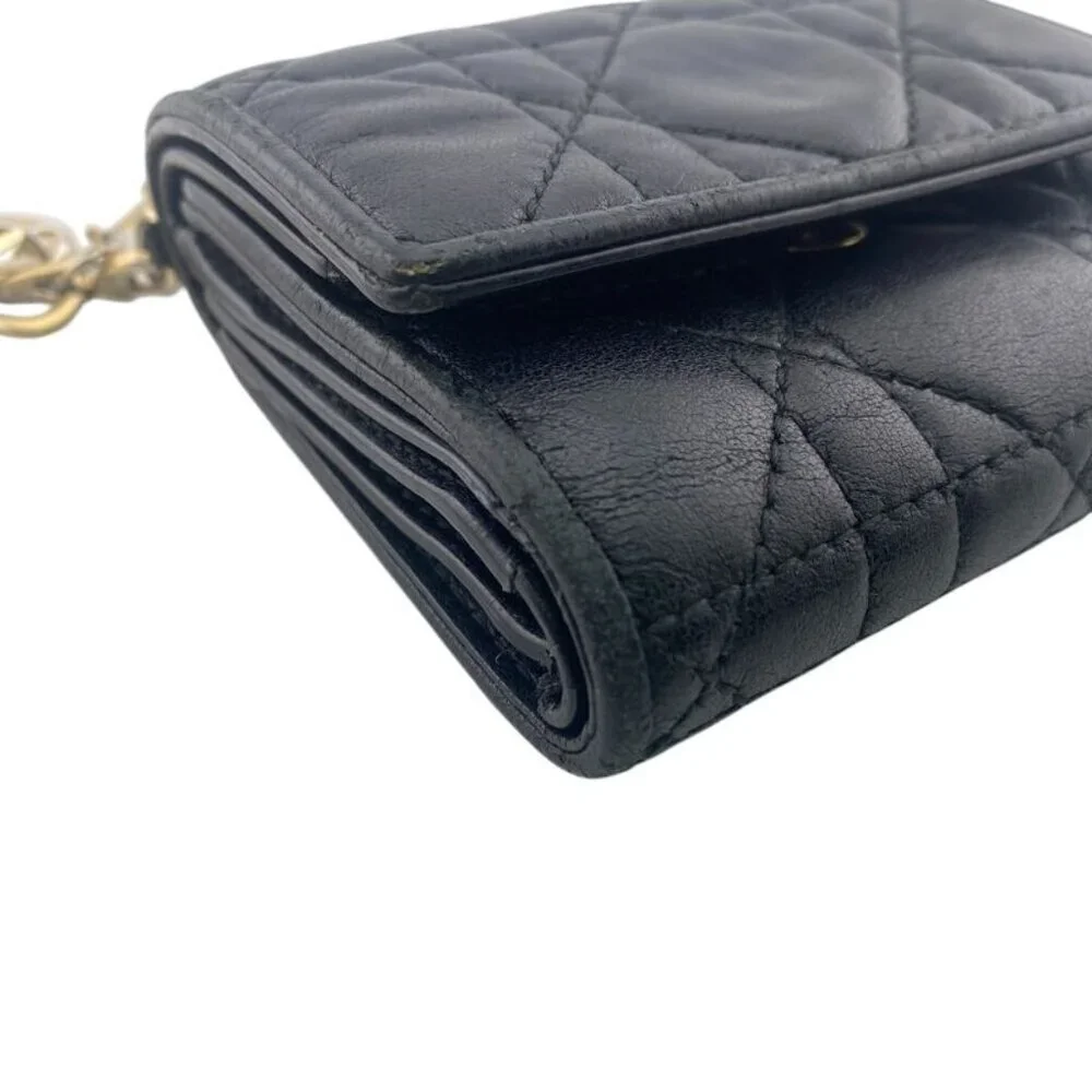 Dior Compact Wallet Lady Dior Trifold Handbag